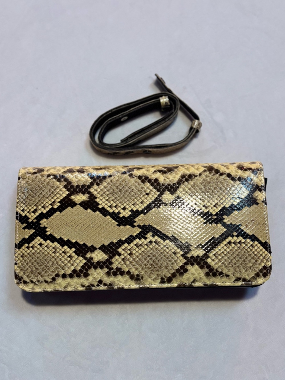Vintage Real Python Snakeskin Purse